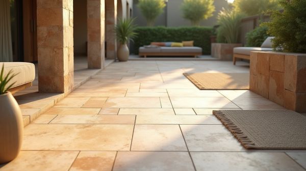 Choisissez un carrelage élégant pour transformer votre terrasse