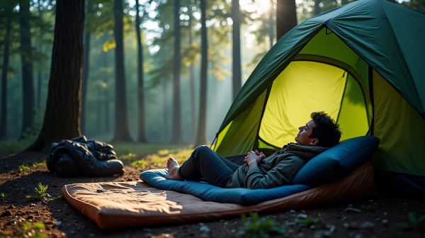 Matelas camping confortable : conseils pour un meilleur sommeil en plein air