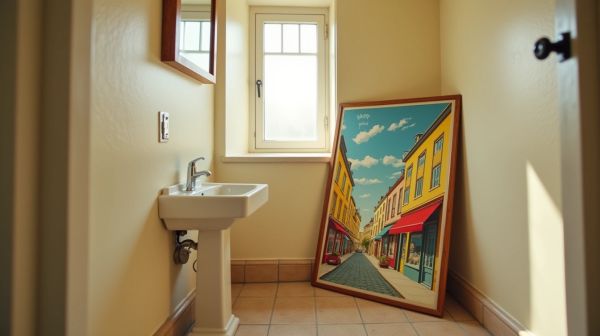 Pourquoi une affiche dans les toilettes change toute la pièce